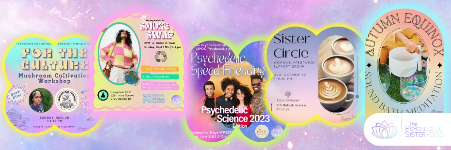 The Psychedelic Sisterhood banner