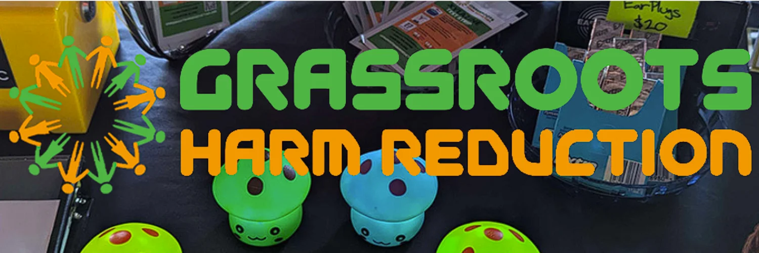 Grassroots Harm Reduction banner